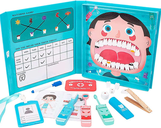 Doc-in-a-Box - Pretend Play Wooden Doctor Kit