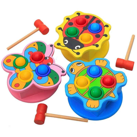 Color-Slamming Rainbow Bash Montessori Game