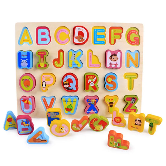 Puzzle Trio: Alphabet, Numbers & Shapes