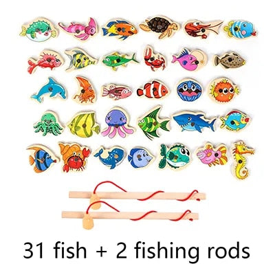 Fishing Games For Kids 3-5 Fish Catching Game For Kids Montessori Learning  Educational Toy Board Game For Families And Kids Ages - AliExpress