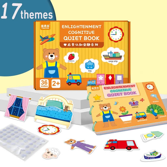 Tiny Thinker's 3D Busy Book: 17 Interactive Themes